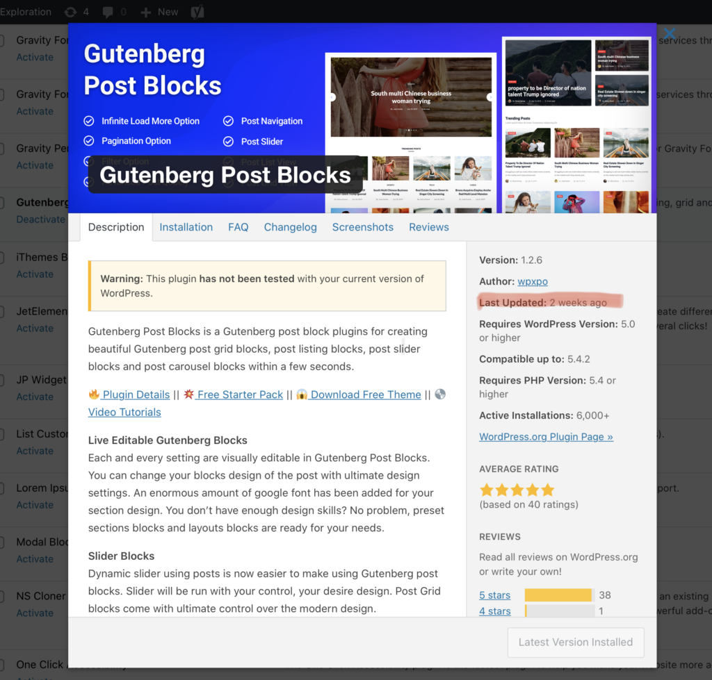wordpress block editor plugin