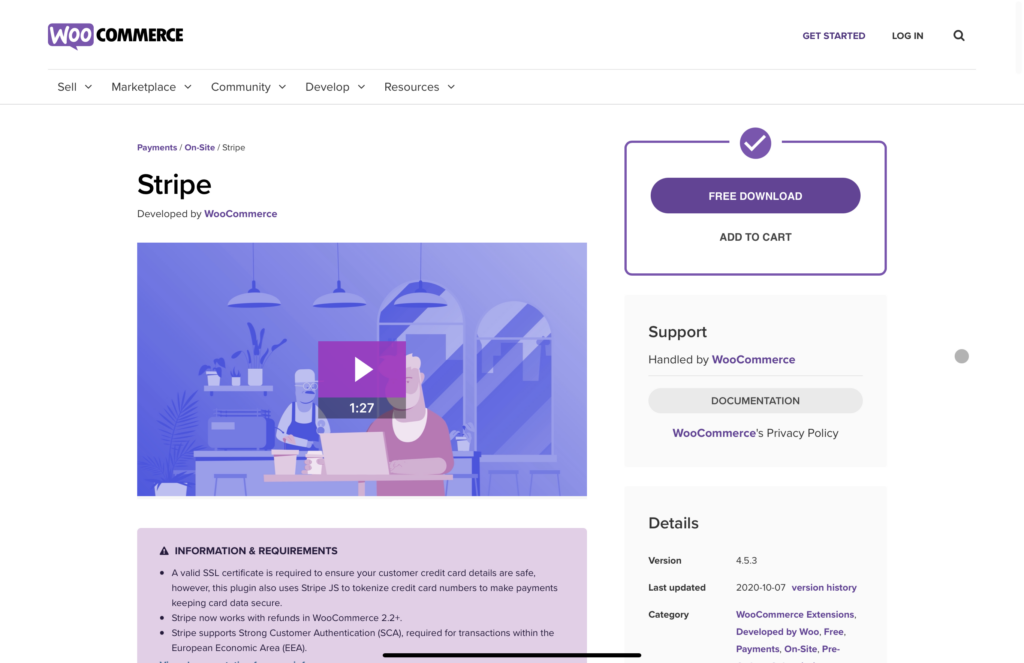 woocommerce stripe integration